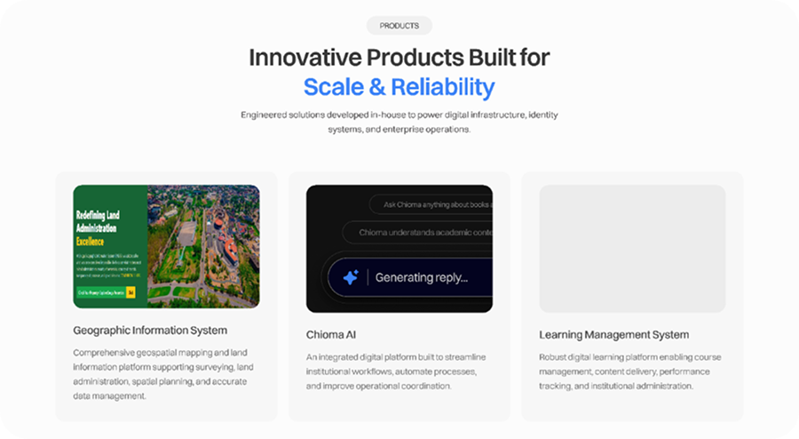 Product section